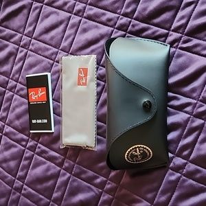 [Pick 2 Items for $8!] Ray-Ban Leather Glasses Case